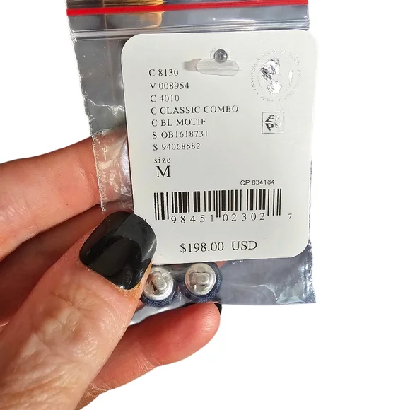 FREE PEOPLE Butterfly Babe Midi In Navy Classic Combo•M•NWT - Picture 10 of 11